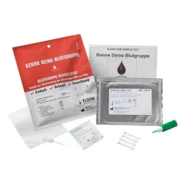 Kraujo grupės greitasis testas-AB0 + Rhd, 1 vnt