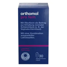 Orthomol pro fem kapsulės, 30 vnt