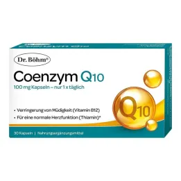 Dr.Böhm Coenzyme Q10 kapsulės, 30 vnt