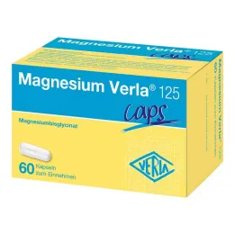 Magnesium Verla 125 Caps, 60 vnt