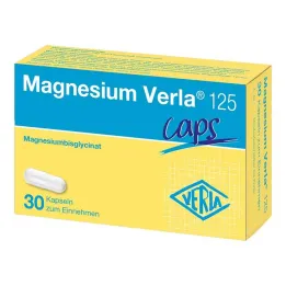 Magnesium Verla 125 Caps, 30 vnt